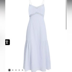 Intermix Light Blue Midi Dress